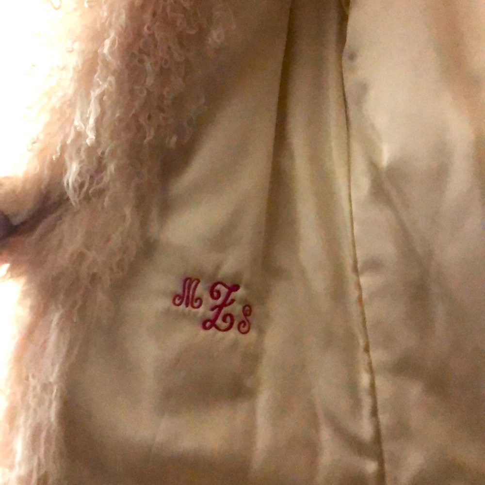Shearling fur coat